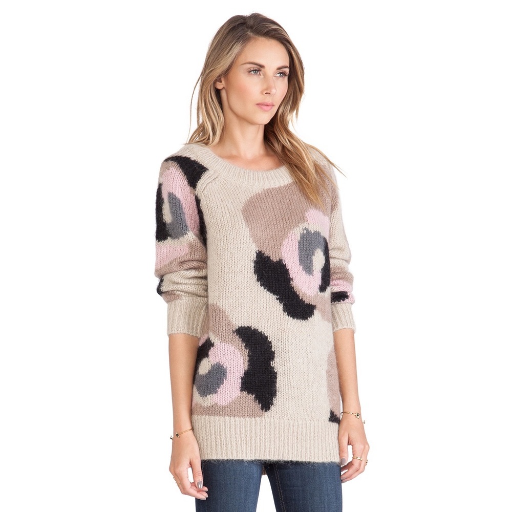 Kate Spade Deco Rose Mohair Sweater